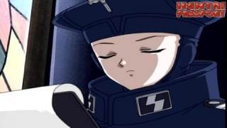 Immagine Tettona hentai che si fa penetrare da alcuni militari